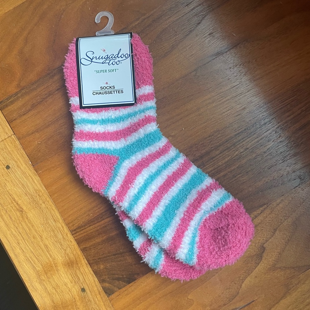 Cute fuzzy socks